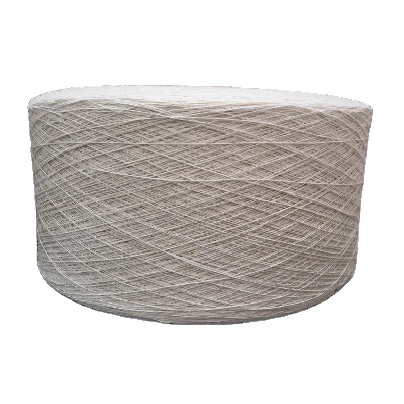 Лучшая ткань окрашенного плетения по Заводской Цене для вязания, переработанная Регенерированная хлопчатобумажная пряжа