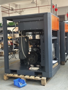 คอมเพรสเซอร์สกรูแม่เหล็กถาวรอัจฉริยะ VFD ขนาด 7.5kW-250kW ประสิทธิภาพสูง 10 บาร์ - Product Image 6