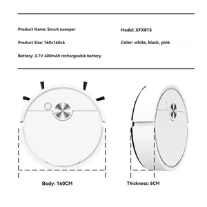 New 3 in 1 Sweeping Robot Rechargeable Vacuum <b>Mop</b> Robot Sweeping Machine Compact <b>Cleaning</b> Machine for Home <b>Cleaning</b> - Product Image 3