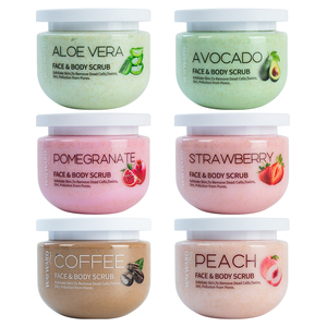Exfoliante Facial y Corporal Natural Blanqueador e Iluminador con Café para el Cuidado de la Piel - Product Image 1