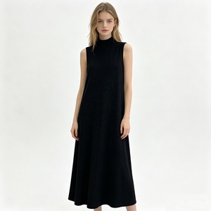 Fabricants de vêtements, vêtements pour femmes grande taille en tricot simple personnalisés, pulls d'hiver, débardeurs décontractés, robes - Product Image 3