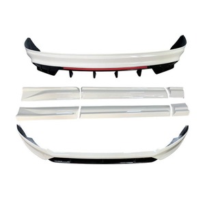 Spoiler de pare-chocs avant et arrière, Aileron de toit arrière, Extension de bas de caisse, Porte-bagages, Accessoires automobiles pour Volvo XC60 2022-2024 - Product Image 6