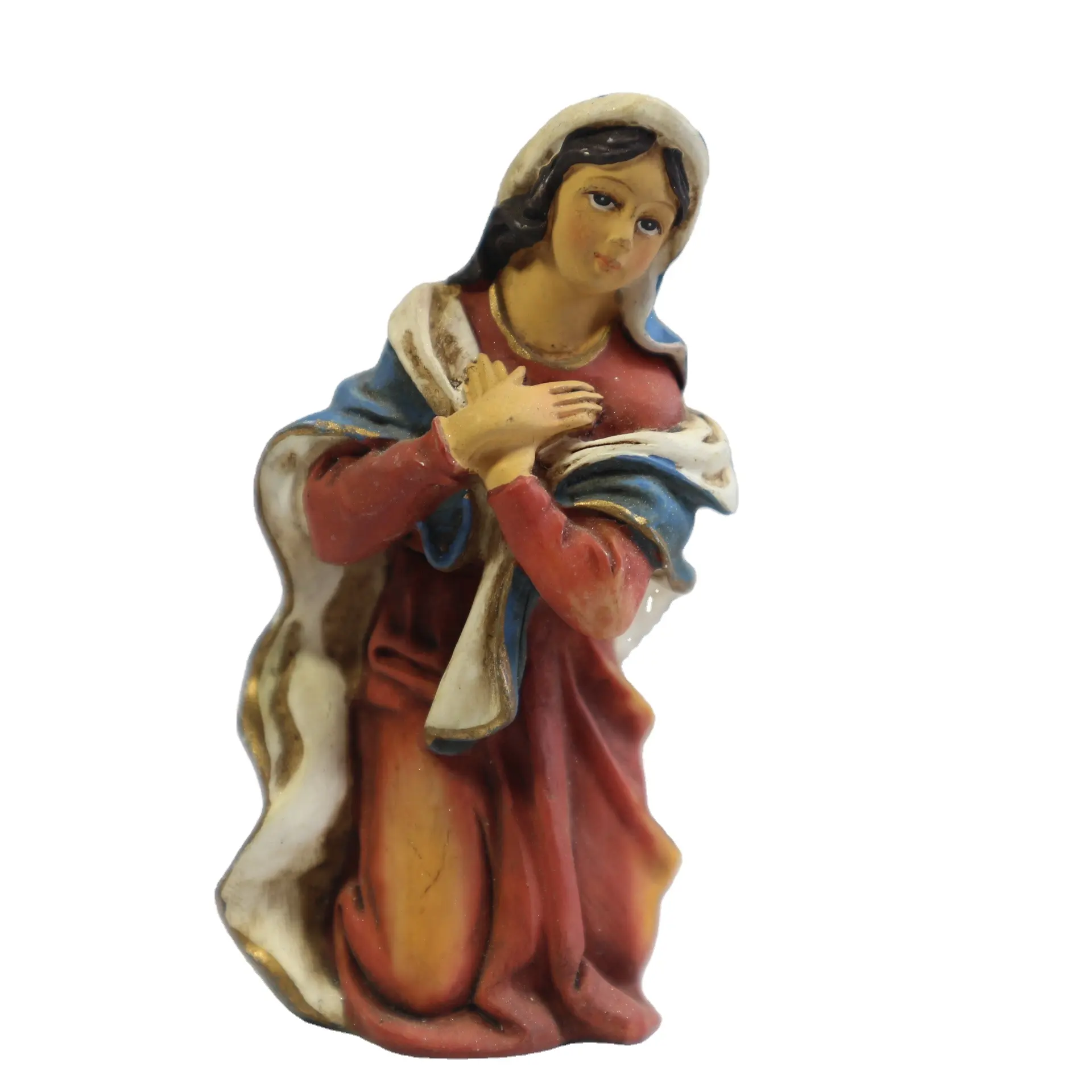 Украшение дома Смола религия скульптура Девы Мэри статуя Desktop Декор