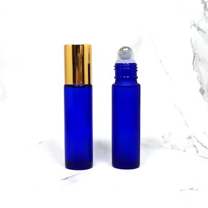 Luxury Small 5ml 10ml 15ml Gemstone Roller for Glass Essential Oil <b>Perfume</b> Botol Parfum Roll on <b>Bottle</b> with Screen Printing - Product Image 4