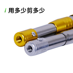 Red de pesca de acero inoxidable con poste telescópico plegable de 1.7m a 5.0m para pesca y recolección - Product Image 5