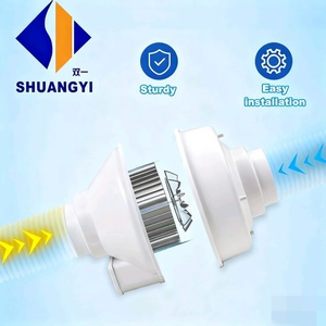 Ventilateur <span class=keywords><strong>d</strong></span>'<span class=keywords><strong>extraction</strong></span> en ligne en plastique de 4/5/6/8/10/12 pouces avec roulement à billes électrique pour système de <span class=keywords><strong>ventilation</strong></span> de cuisine, salle de bain et sous-sol - Product Image 6