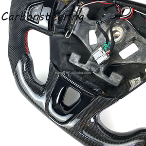 Volant sport personnalisé en fibre de carbone brillante pour Renault Megane Mk3 <span class=keywords><strong>RS</strong></span> <span class=keywords><strong>Trophy</strong></span> <span class=keywords><strong>Clio</strong></span> IV <span class=keywords><strong>RS</strong></span> Megane III <span class=keywords><strong>RS</strong></span> Amélioration de l'intérieur - Product Image 5
