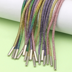 Tali Sepatu Berkilau Rhinestone Berkualitas Tinggi Grosir, <span class=keywords><strong>Custom</strong></span>, dan Personal untuk Sneakers - Product Image 3