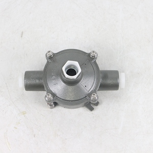 IP66 G3/4 สายเคเบิลกันน้ำอลูมิเนียมกล่องรวมสัญญาณแบบป้องกันการระเบิดแบบสองทางติดเพดานแบบตรงผ่าน 20A ตัวเชื่อมต่อสายไฟ - Product Image 4