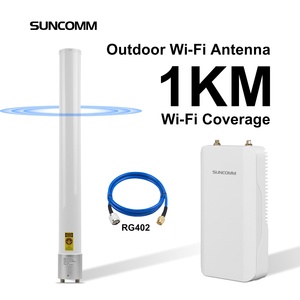 Suitable New Outdoor Access Point WiFi Expansion Kit Dual Band WiFi 6 Fiberglass Antenna WiFi Extender Suitable for WiFi - Product Image 1