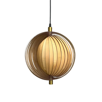 Lampe suspendue en bambou tissé à la main, écologique, forme unique, taille personnalisée, lampe de plafond pour salon, chambre à coucher, vente en gros AB