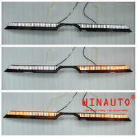 Feux de jour LED WINAUTO DRL avec clignotants pour Toyota Corolla CROSS 2024-2026, éclairage avant traversant la calandre