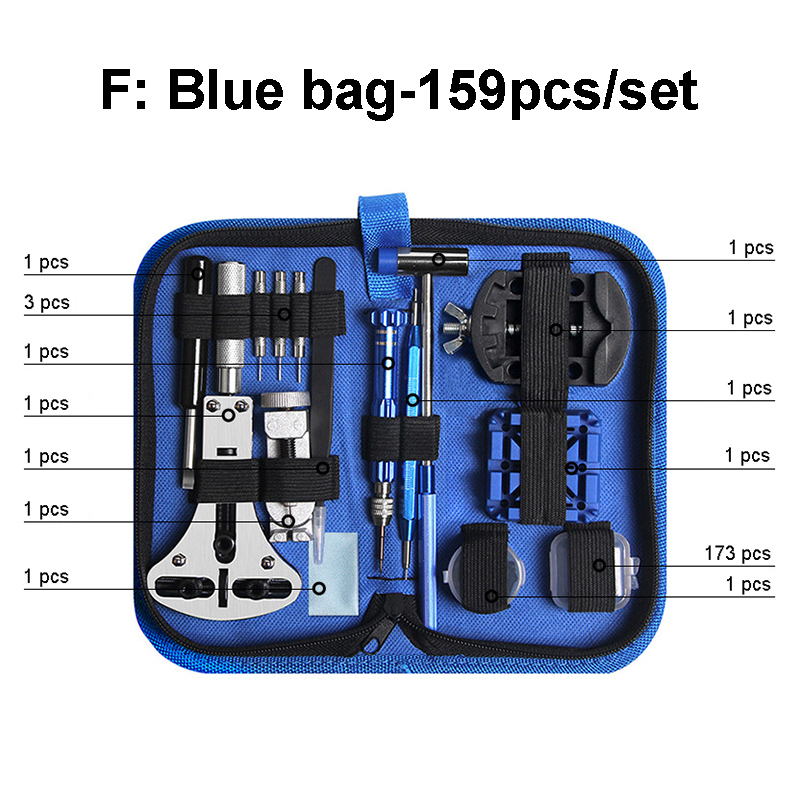F: Bleu bag-159pcs/set