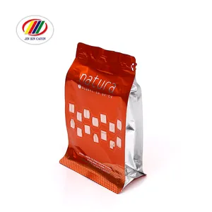 Metallized bopp laminated edible snack packaging custom mylar bags 3.5 with my logo