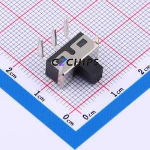 SS-12D11-G050 Slide Switch Through hole,13.4x6.6x6.4mm Switch Single Pole Double Throw Rectangle Pin Header PC Pin 13.4mm - Product Image 1
