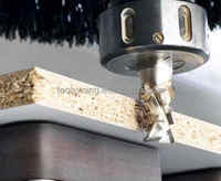 Fraise à rainurer en diamant PCD en acier rapide TOOLSWANG pour le travail du bois, fraise à spirale de 12 mm pour CNC haute vitesse OEM