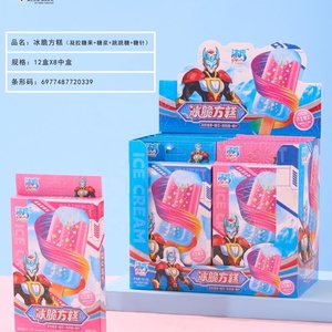 Piruletas con Forma de Helado a Granel con Caramelo Blando y Azúcar Explosivo Multicolor para Fiestas Infantiles y Servicio de Marca OEM - Product Image 6