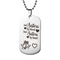 Collier avec lettres en acier inoxydable, collier avec pendentif lettre pour couple, bijoux d'amitié