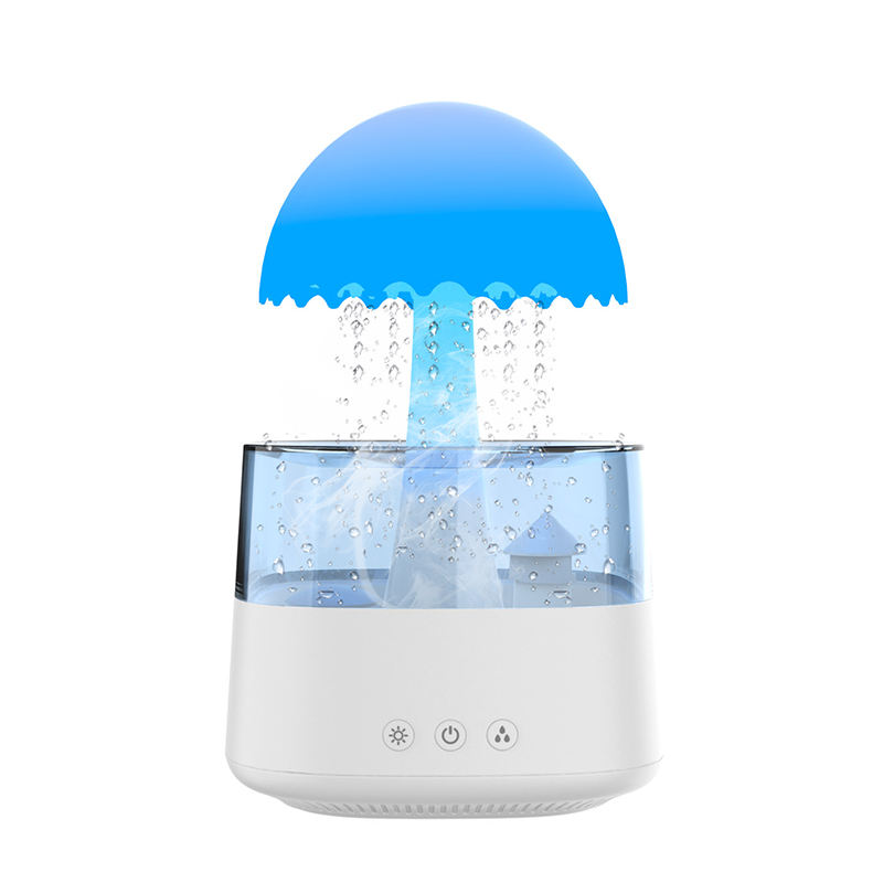 White cloud raindrop humidifier