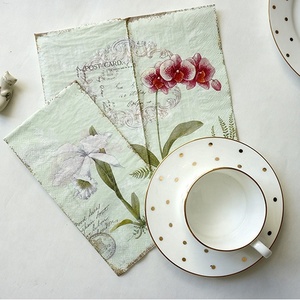 <span class=keywords><strong>Tovaglioli</strong></span> <span class=keywords><strong>di</strong></span> <span class=keywords><strong>Carta</strong></span> Verdi Usa e Getta Personalizzati con Logo <span class=keywords><strong>per</strong></span> Cocktail Party - Product Image 3