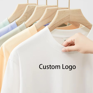 เสื้อยืดแฟชั่นผู้ชายทรงโอเวอร์ไซส์ สตรีทแวร์ พิมพ์ลายดิจิตอล โลโก้สั่งทำได้ เสื้อยืดลำลองใส่สบายๆ สำหรับฤดูร้อน ใส่ได้ทุกวัน - Product Image 1