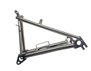 <span class=keywords><strong>Brompton</strong></span> Horquilla trasera universal <span class=keywords><strong>Bicicleta</strong></span> plegable Acero al cromo molibdeno Horquilla trasera galvanizada <span class=keywords><strong>Brompton</strong></span> - Product Image 4