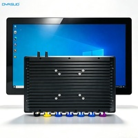 DYASUO Panel PC Industrial de Aleación de Aluminio, Totalmente Impermeable IP66 y Resistente al Polvo, de 15, 17, 19, 21.5 Pulgadas, Sin Ventilador, Táctil Integrado, WiFi6, para Entornos Hostiles