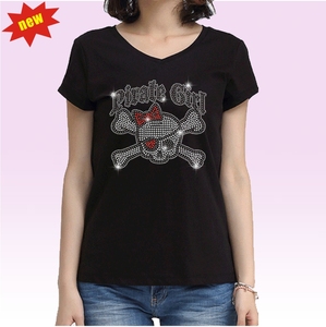 Tùy chỉnh Rhinestone chuyển <span class=keywords><strong>Skull</strong></span> với UK Mark sắt trên Rhinestone appliques - Product Image 4