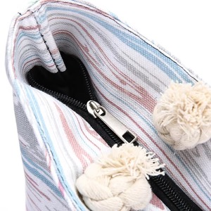 Tas Tote Kanvas JOYSUN Tahan Air dengan Ritsleting, Kapasitas Besar, untuk Belanja, Gym, Travel, Tas Tangan Graffiti, Tas Katun Custom - Product Image 5