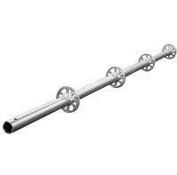 Échafaudage modulaire en acier Ringlock Quickform pour applications extérieures, haute résistance et hauteur personnalisable - Échafaudage à poutres