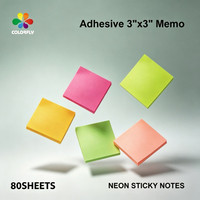 Notas Adhesivas de Color Neón de Larga Duración, Fáciles de Reponer, Estilo Chino Popular, Hechas en China, de Alta Calidad, Recordatorios Diarios