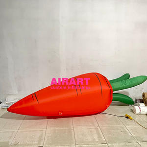 Costume de <span class=keywords><strong>carotte</strong></span> gonflable géant pour la publicité, fruits gonflables de grande taille - Product Image 3