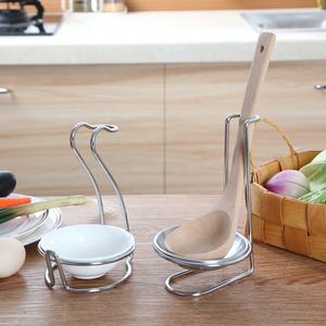 Supporto Verticale Multifunzionale per Utensili da Cucina in Acciaio Inox con Base Antiscivolo per Organizzare Cucchiai e Spatole - Product Image 2