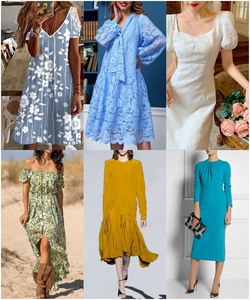 Fardo de Vestidos al por Mayor, Vestidos de Estilo Mixto, Cordón de Ropa Femenina de Marca <span class=keywords><strong>Shei</strong></span> - Product Image 5