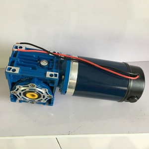 Nhà Máy Bán Buôn 110 Mét 12V 24V 48V 300 Wát 500 Wát 800 Wát Điện Right Angle Dc Worm Gear Giảm Động Cơ Với Mã Hóa - Product Image 5