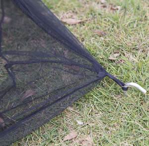 <span class=keywords><strong>Tente</strong></span> de Camping suspendue familiale et extérieure, <span class=keywords><strong>moustiquaire</strong></span> pour la plage, la randonnée, la pêche, l'été, le tissu PVC polyester, pôle en fibre de verre - Product Image 4