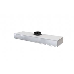 Tecnosystemi Entradas de Aire Rectangulares de Aluminio Aisladas para Difusor Lineal de 2 Ranuras L.1500 PWD300178 Tecnosystemi-plenu - Product Image 1