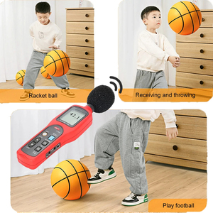 Trẻ em trong nhà im lặng bóng rổ cao nảy mềm đồ chơi với câm Pat bóng PU bọt căng thẳng bóng - Product Image 5