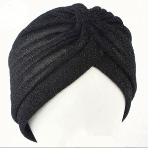 Cross-border Adult Unisex Benaie <b>Hijab</b> Hoods Image Style Fashion Golden Acrylic Muslim Turban Indian <b>Caps</b> - Product Image 3