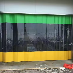 LIYUAN <span class=keywords><strong>Rideau</strong></span> de lavage de voiture insonorisé <span class=keywords><strong>Rideau</strong></span> transparent en PVC Panneau transparent Rideaux industriels en plastique <span class=keywords><strong>pour</strong></span> <span class=keywords><strong>terrasse</strong></span> - Product Image 2