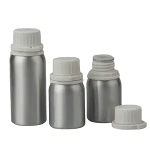 Wholesale Price 500ml 1000ml 1400ml Aluminum Essential Oils Bottle With Tamperproof Lip For Essential Oil Cosmetics