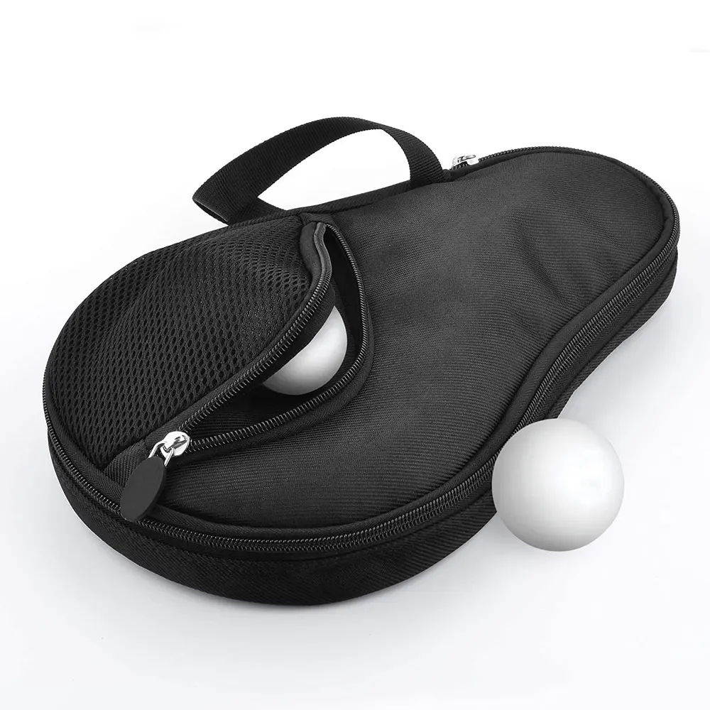 Durable Table Tennis Racket Case PingPong Paddle Carry Bag Table Tennis Racket Cover