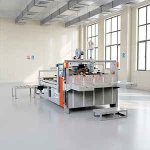 Máquina Semiautomática para Plegar Cajas de Cartón Corrugado de 1 Pieza - Product Image 1