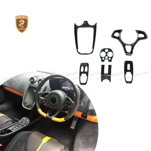 Lis Interior serat karbon kering, <span class=keywords><strong>kit</strong></span> Interior pusat kontrol setir model mobil 600LT 570S 540C - Product Image 1