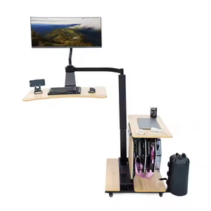 Đa chức năng điện nâng bảng hiển thị thiết bị Khung máy tính bàn và ghế đặt hộ gia đình nâng bàn chân - Product Image 2