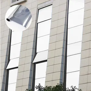 Statische wasserdichte Privatsphäre Schutz Tag Sonnenschutz Fenster folie für Haus/Gebäude Glas