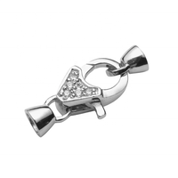 En gros Fermoirs à ressort en argent sterling 925, fermoirs magnétiques pour bijoux, fermoirs pour sacs à main, fermoirs pour colliers de perles, fermoirs pour bracelets, fermoirs mousquetons plaqués or