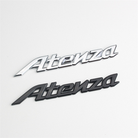 Autocollant de plaque signalétique de voiture 3D de décoration de carrosserie de couleur personnalisée autocollant de lettre emblème d'insigne de voiture adapté pour M6 M3 ATENZA