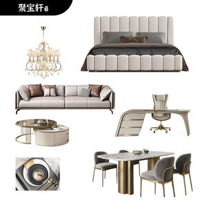 Lit double de luxe tendance en forme d'oreille d'éléphant, lit flottant en cuir véritable, lit de maître avec rangement, lit de mariage haut de gamme en bois massif - Product Image 4