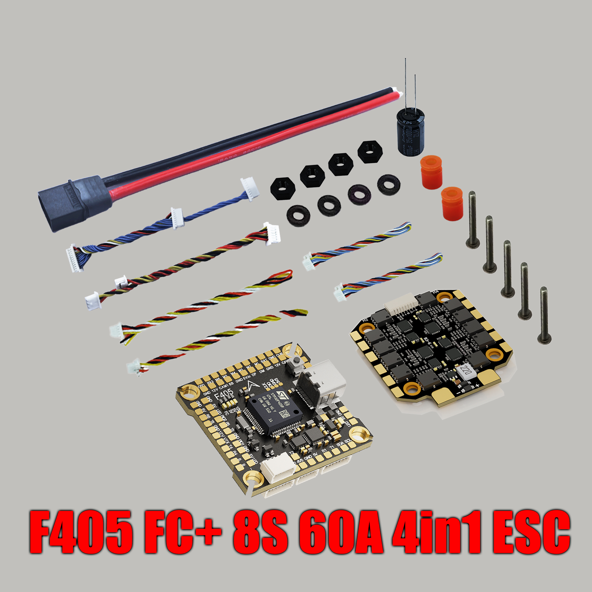 8S+60A F405 ชุดควบคุมการบิน